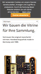 Mobile Screenshot of mancherlei-vitrinen.de